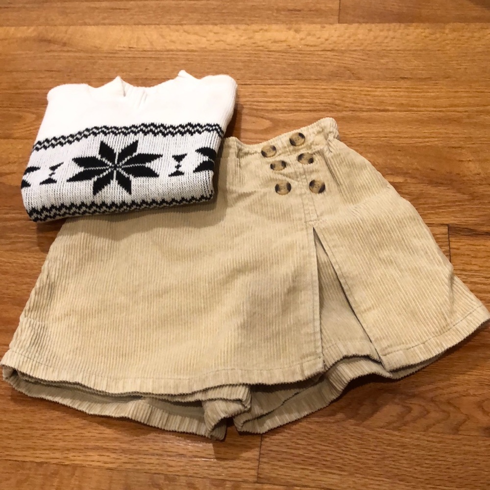 Horizon Short Sleeve Mock Neck Sweater
